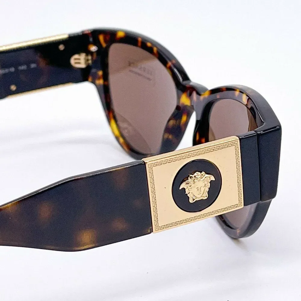 Sale! Versace Women's Havana Acetate Sunglasses w/ box